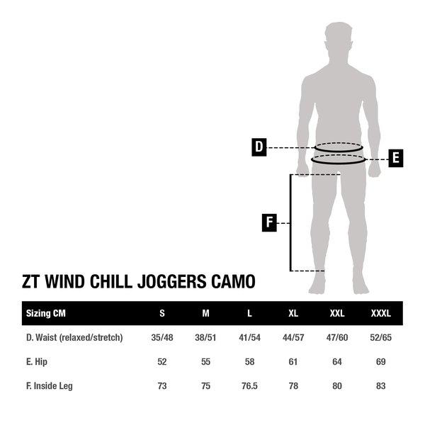 Nash ZT Wind Chill Joggers Camo XXXL spodnie