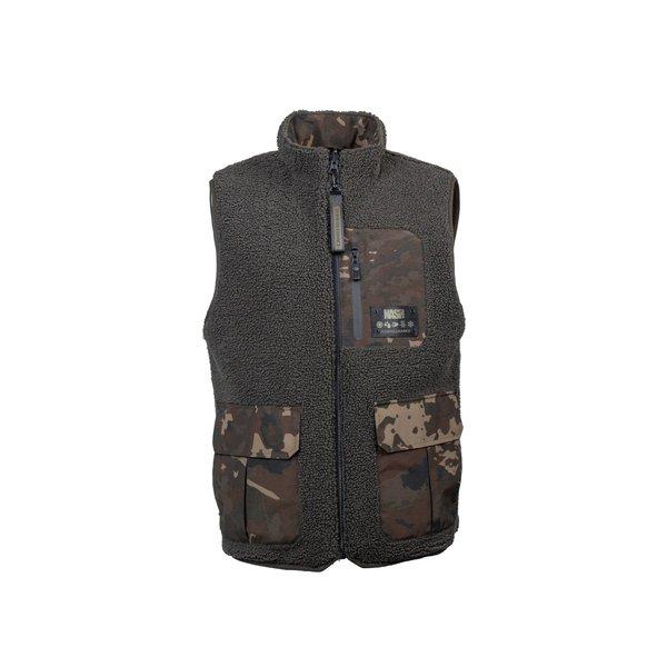 Nash ZT Sherpa Fleece Reversible Body Warmer M kamizelka
