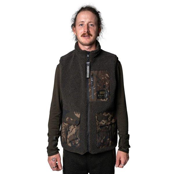Nash ZT Sherpa Fleece Reversible Body Warmer M kamizelka