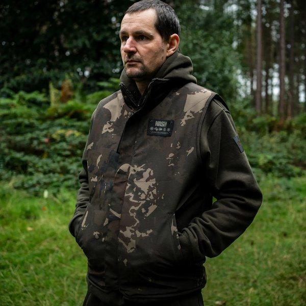 Nash ZT Sherpa Fleece Reversible Body Warmer M kamizelka