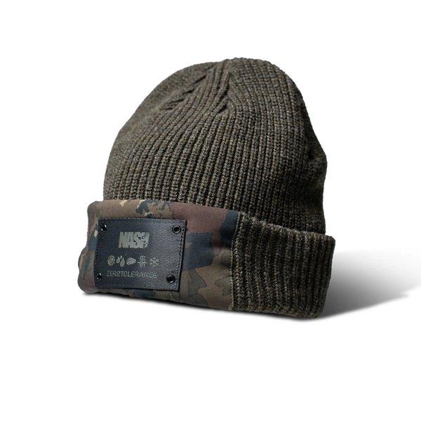 Nash ZT Wolly Hat Camo Panel czapka