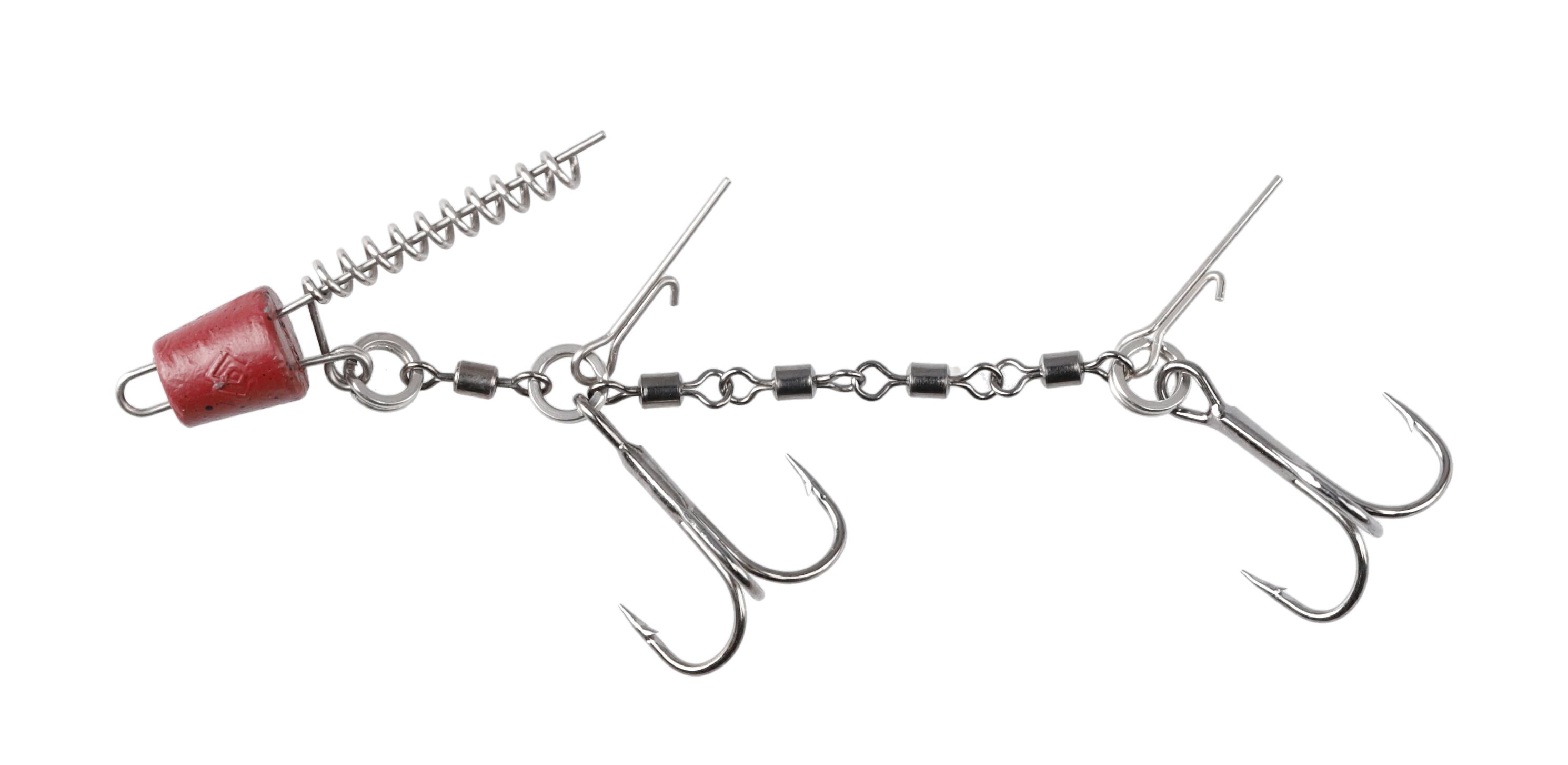 Mikado Jaws Double Evo Stinger r.1/0 25kg 1szt. dozbrojka