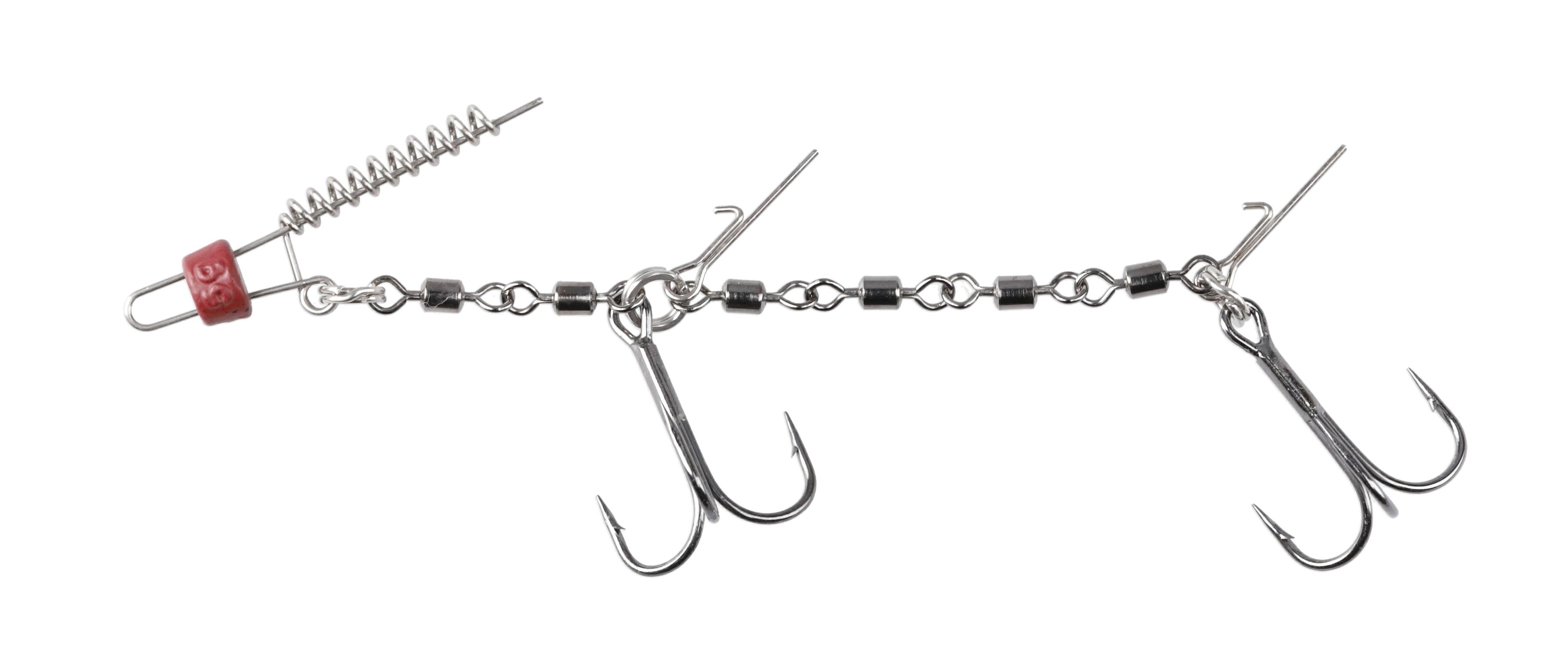 Mikado Jaws Double Evo Stinger XL r.2/0 30kg 1szt. dozbrojka