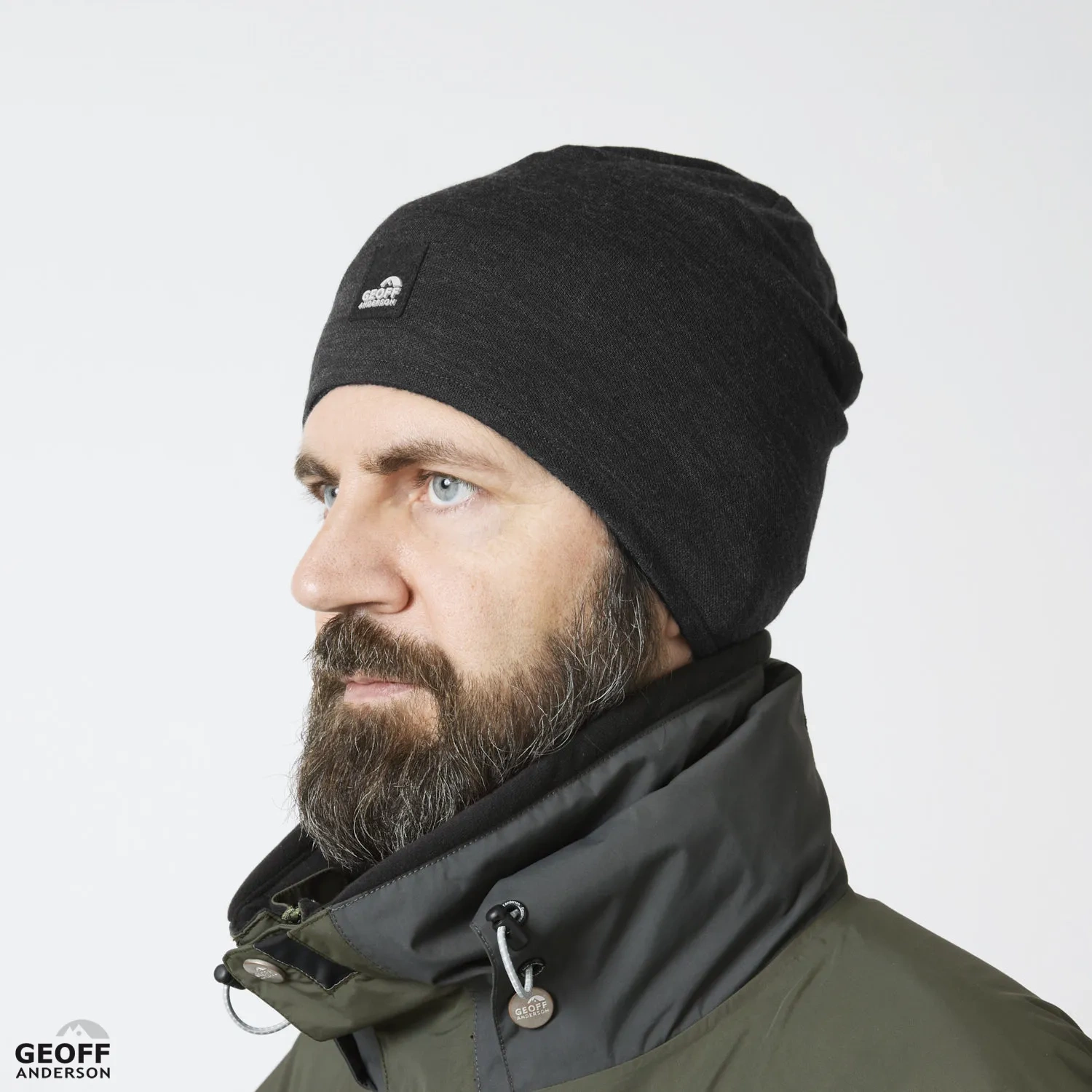 Geoff Anderson WizWool 350 Hood czapka z wełny merino