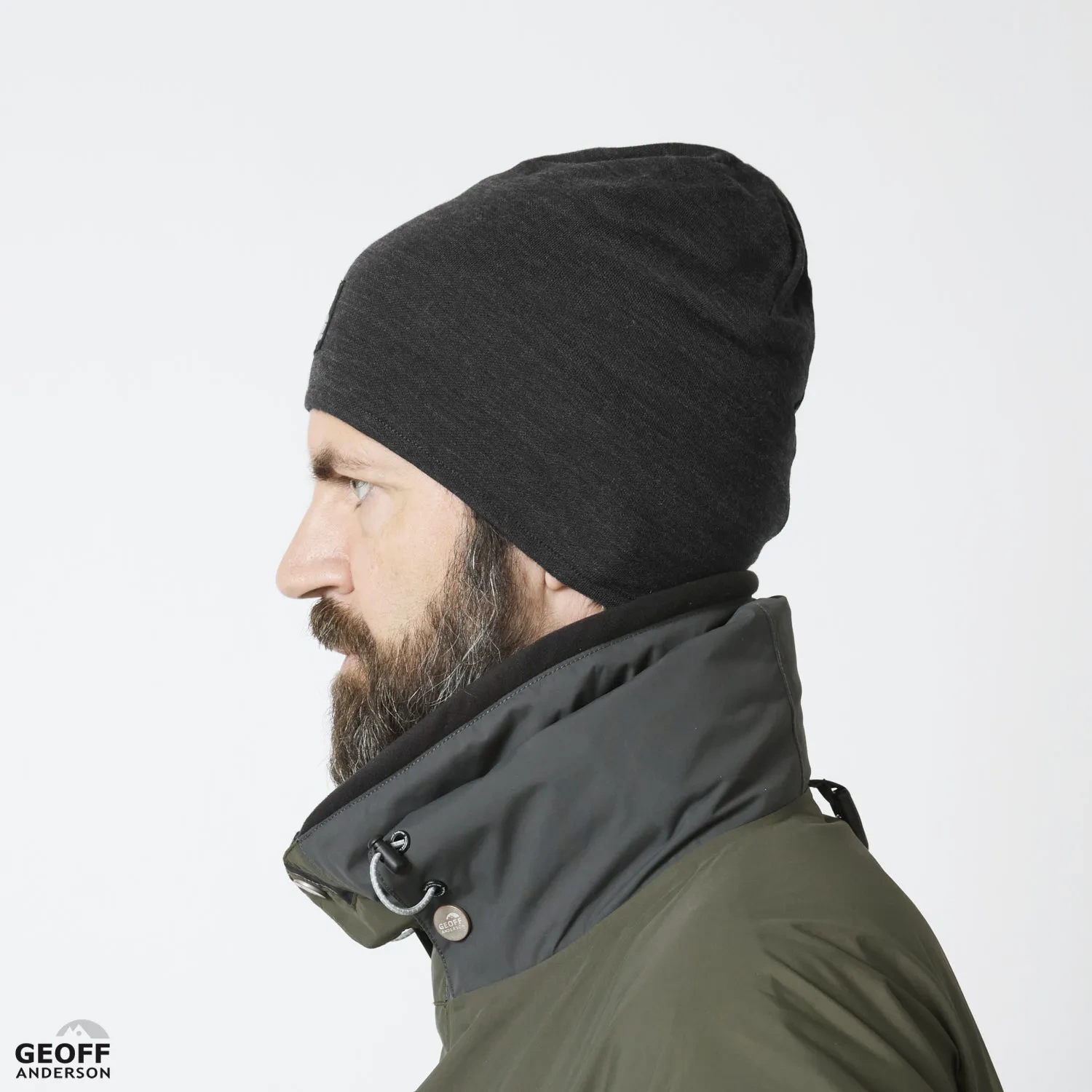 Geoff Anderson WizWool 350 Hood czapka z wełny merino
