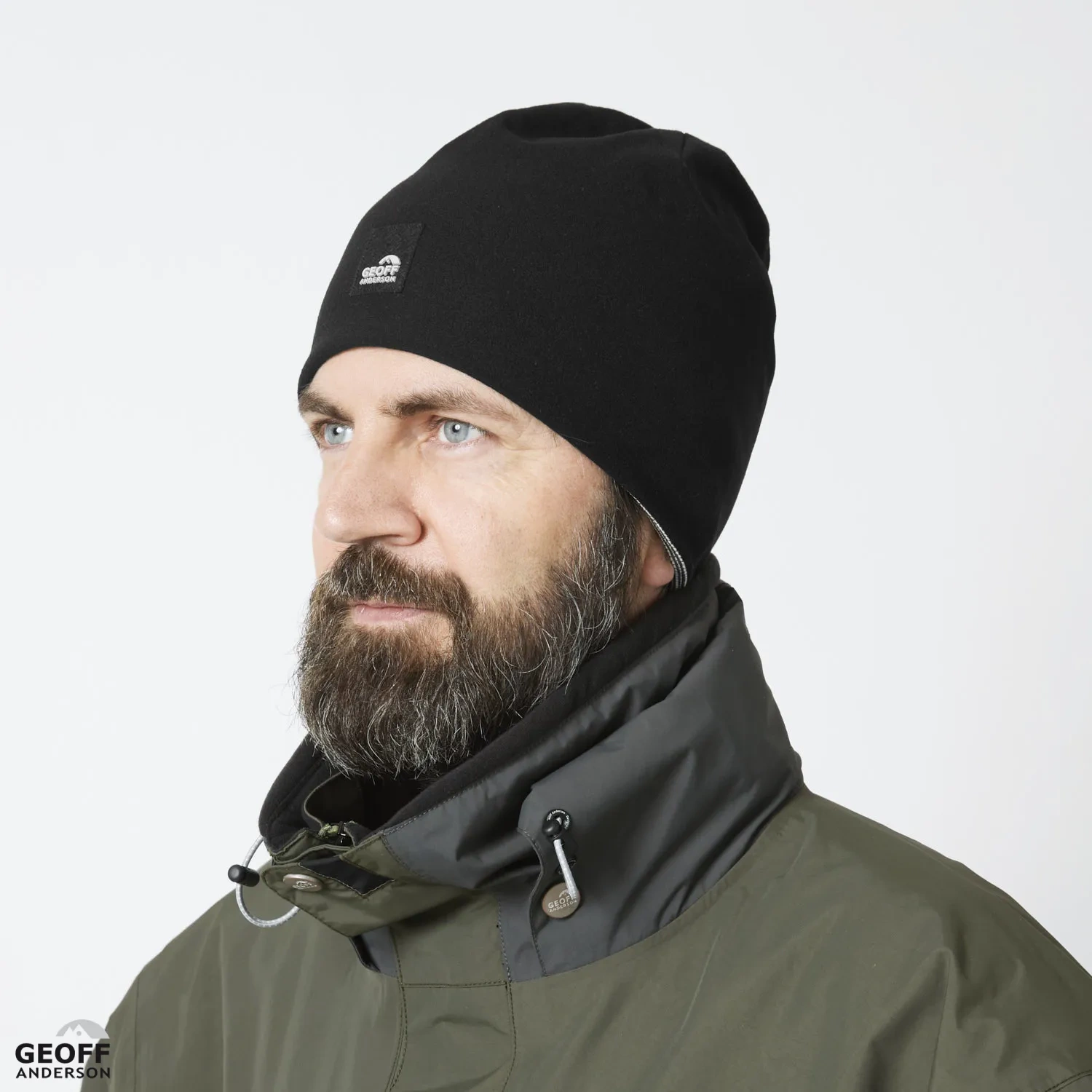 Geoff Anderson WizWool 400 Windproof Hood wiatroodporna czapka z wełny merino