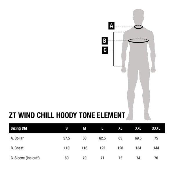 Nash ZT Wind Chill Hoody Two Tone Element S bluza