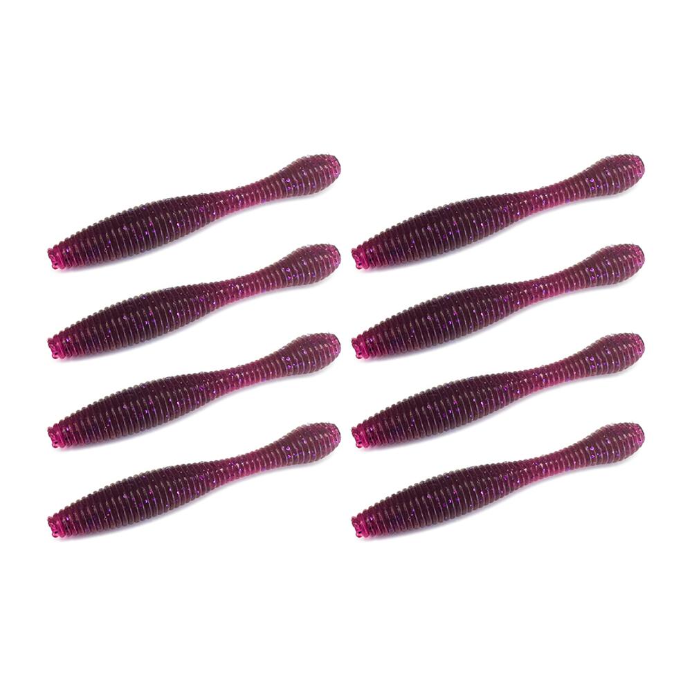 LureCraft Sandworm 5cm 8szt. Purple Lethal