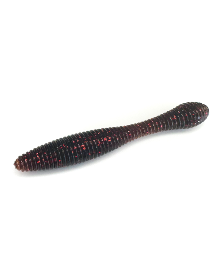 LureCraft Sandworm 5cm 8szt. Red Whisky