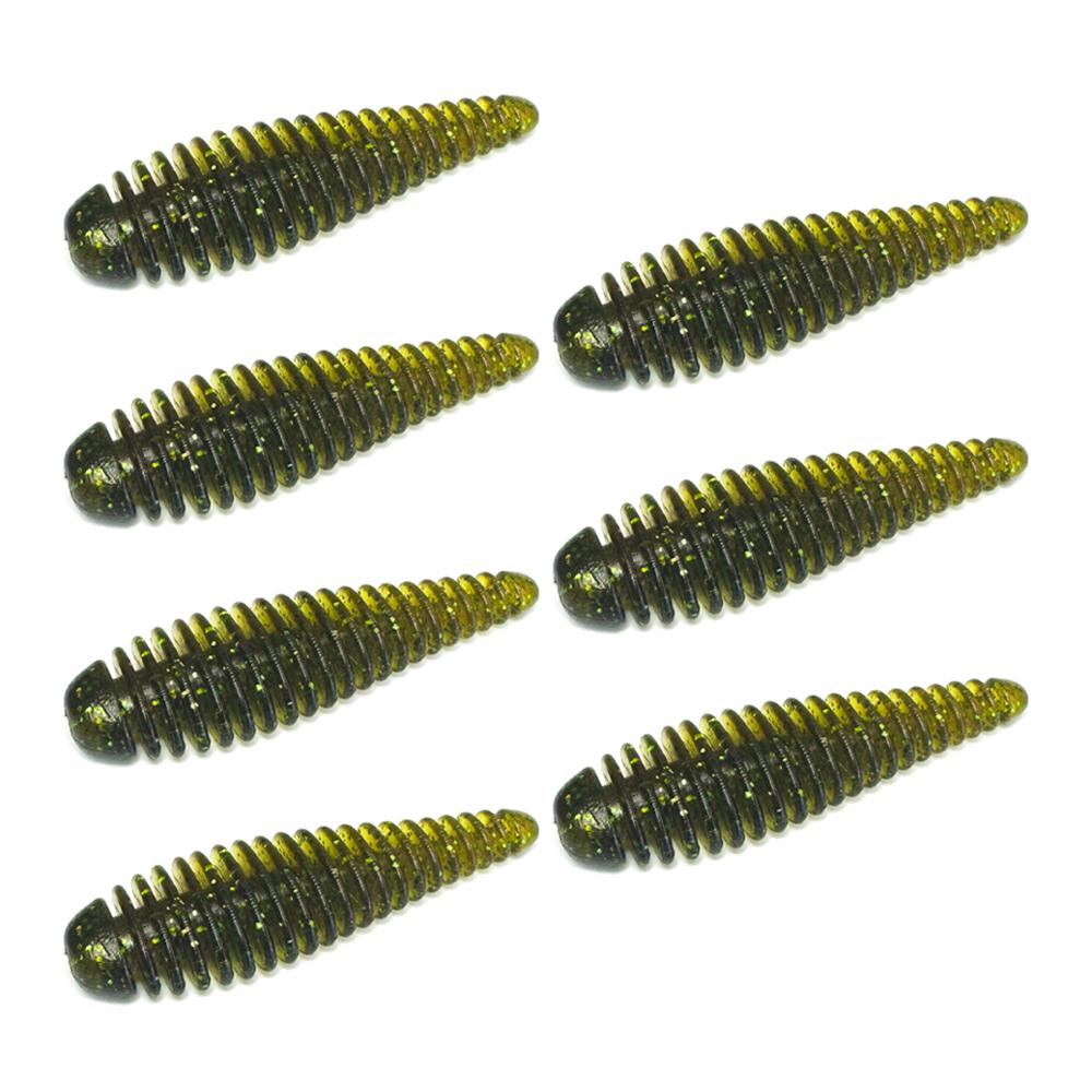 LureCraft Dope Worm 5cm 7szt. Boogy Green