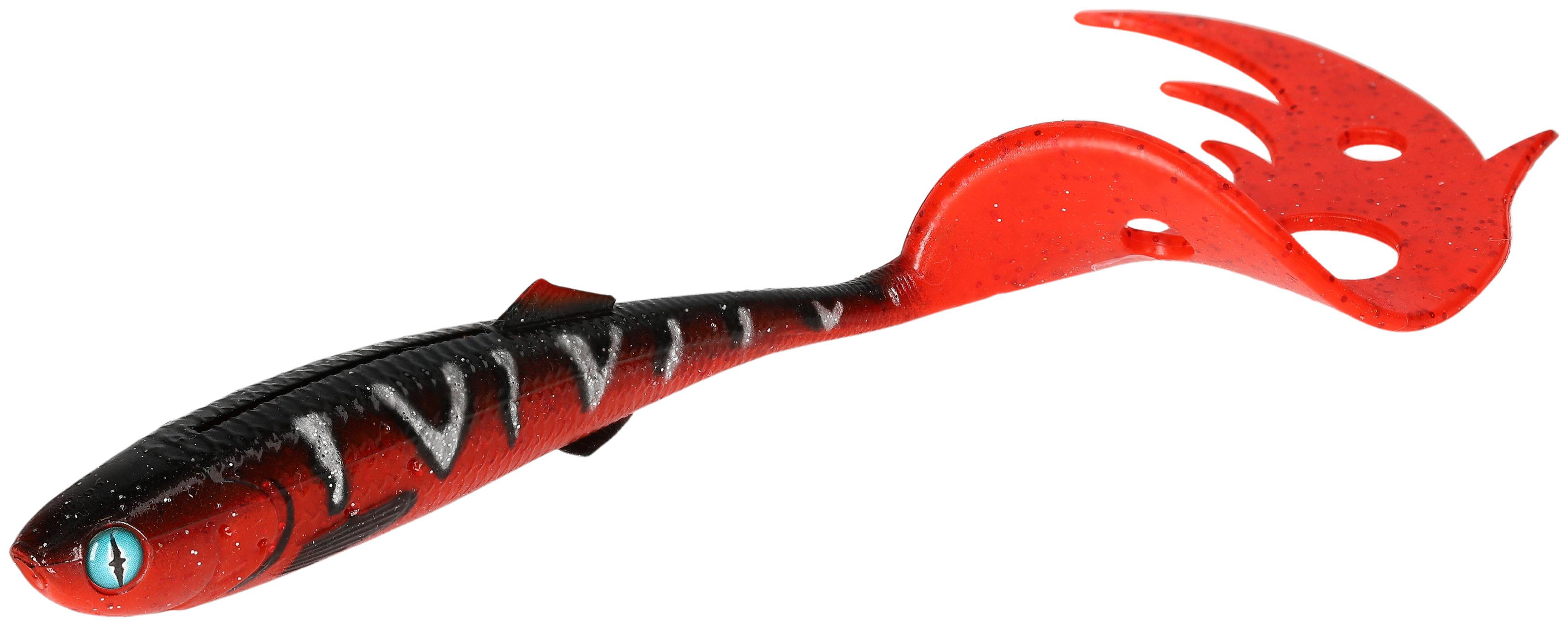 Mikado Sicario Pike Tail 24cm 67g Red Tiger 1szt.