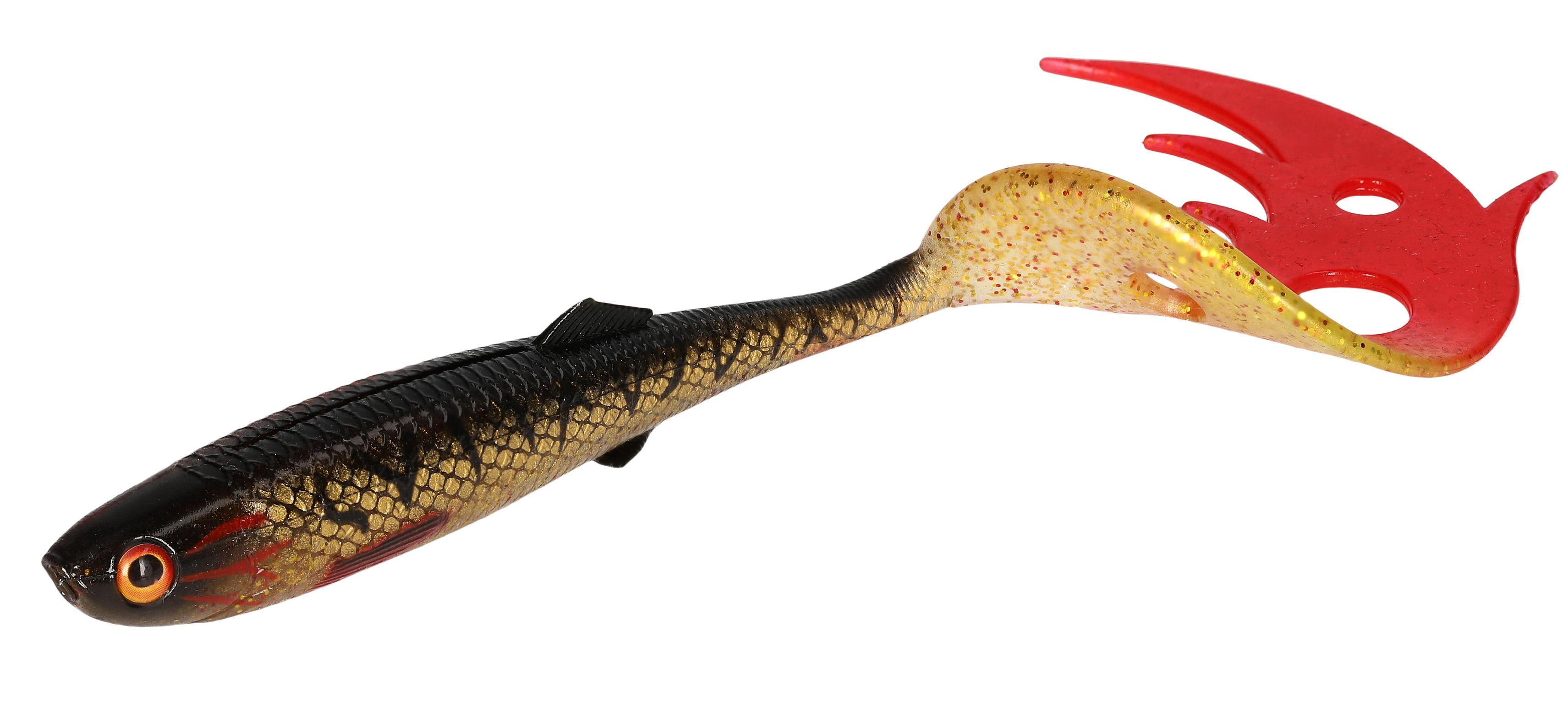 Mikado Sicario Pike Tail 24cm 67g Spotted Bullhead 1szt.