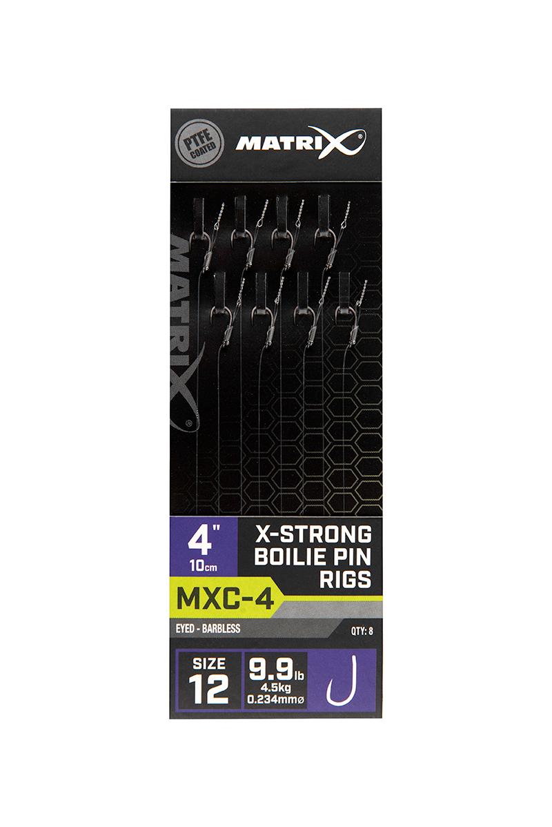 Matrix MXC-4 X-Strong Barbless bagnet r.12 0.23mm 10cm przypony