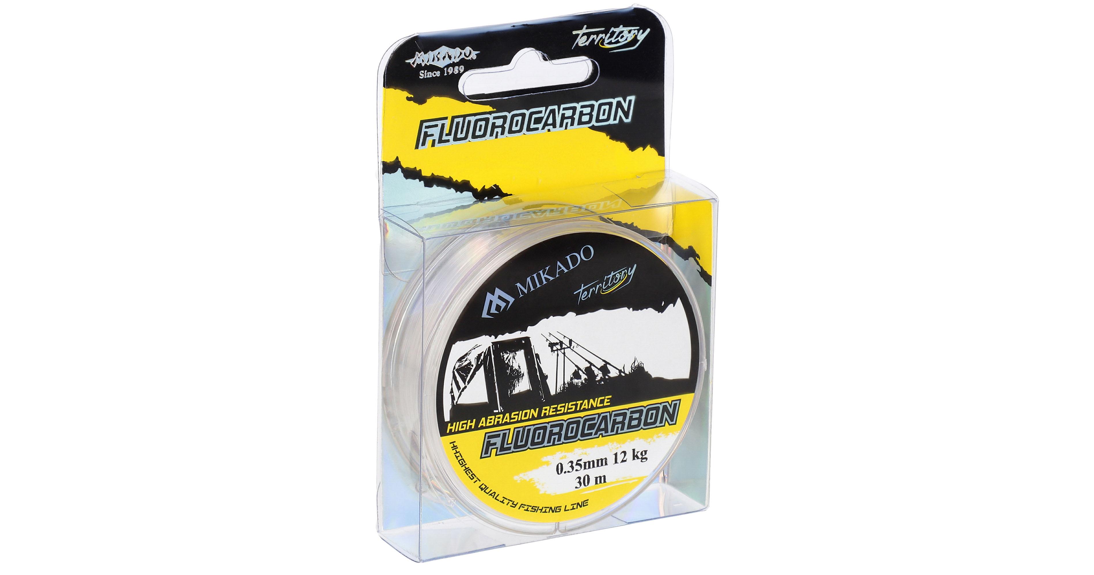 Mikado Carp Territory Fluorocarbon 0.35mm 30m