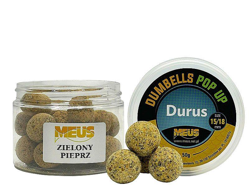 Meus Durus Dumbels Pop Up 15/18mm Zielony Pieprz