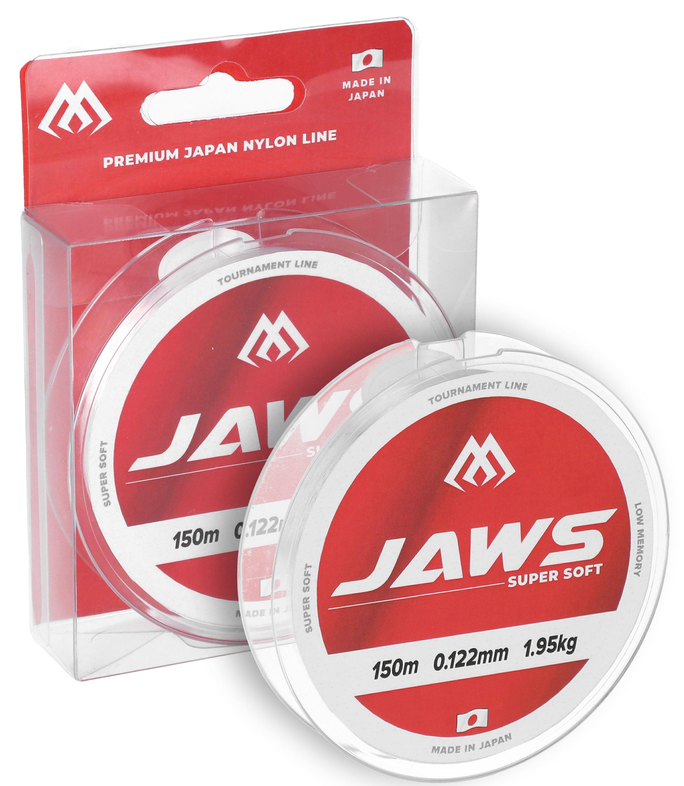 Mikado Jaws Super Soft Clear 0.122mm 150m żyłka