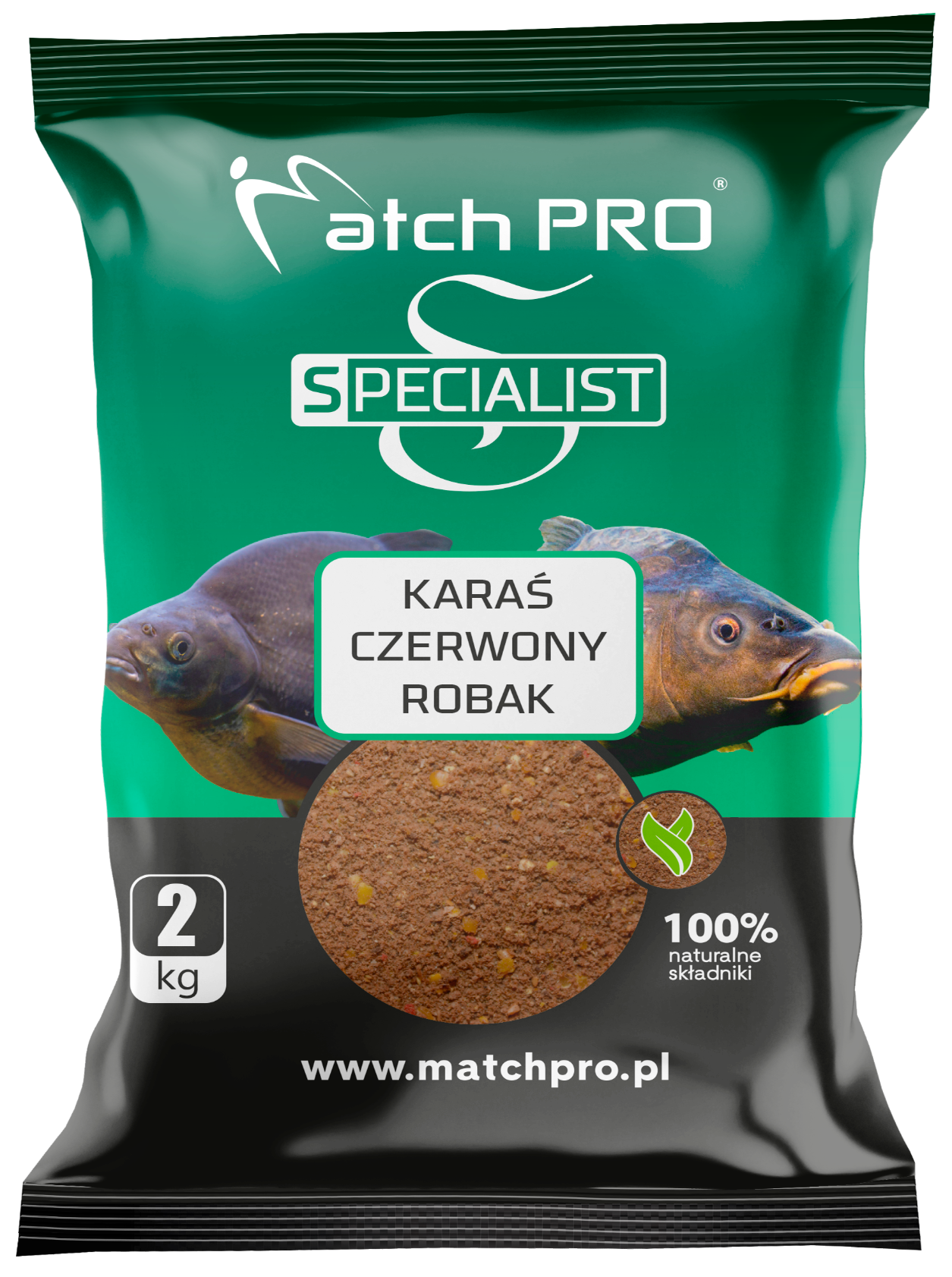 MatchPro Specialist Karaś Czerwony Robak 2kg zanęta