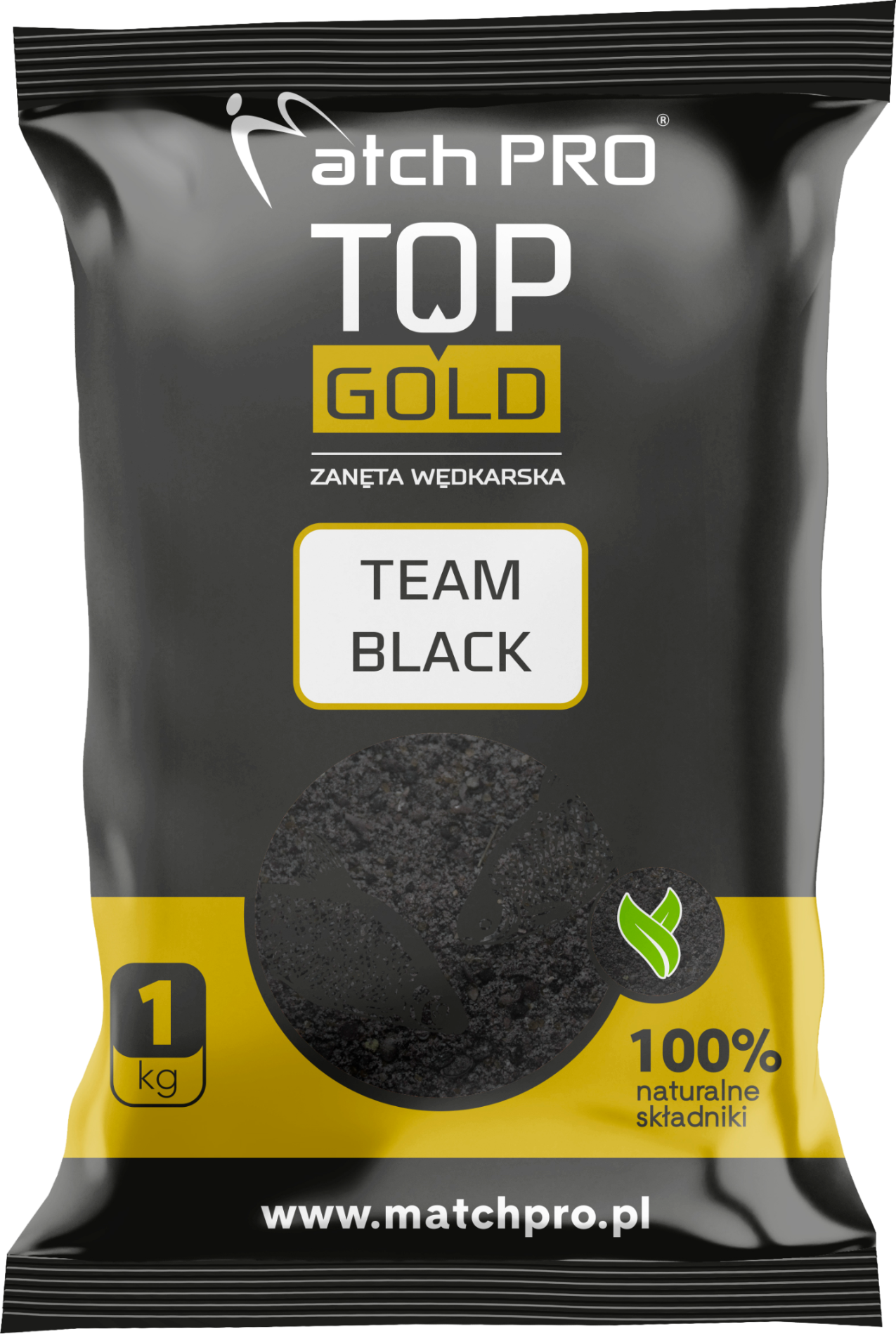 MatchPro TopGold Team Black 1kg zanęta
