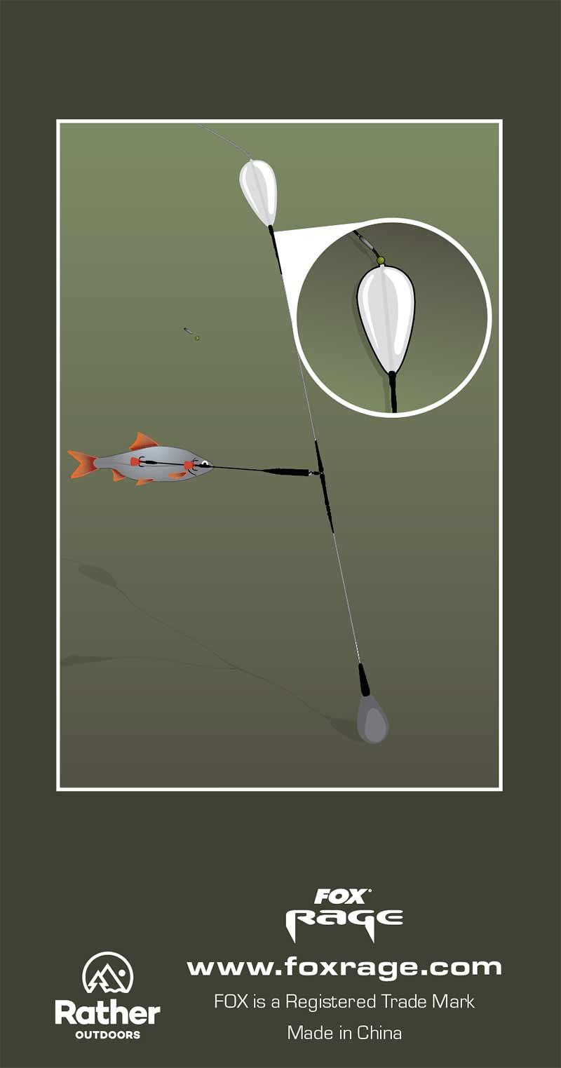 Fox Rage Predator Medium Paternoster Sunk Float spławik
