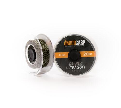 UnderCarp Ultra Soft 15lbs 20m Zielona plecionka przyponowa