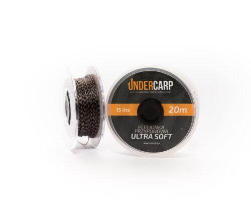 UnderCarp Ultra Soft 15lbs 20m Brązowa plecionka przyponowa