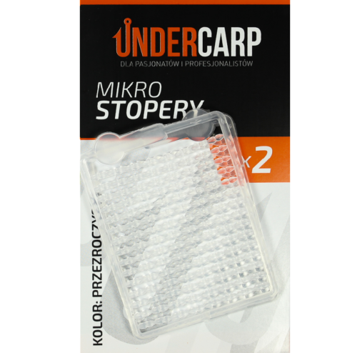 UnderCarp Mikro Stopery Przeźroczyste