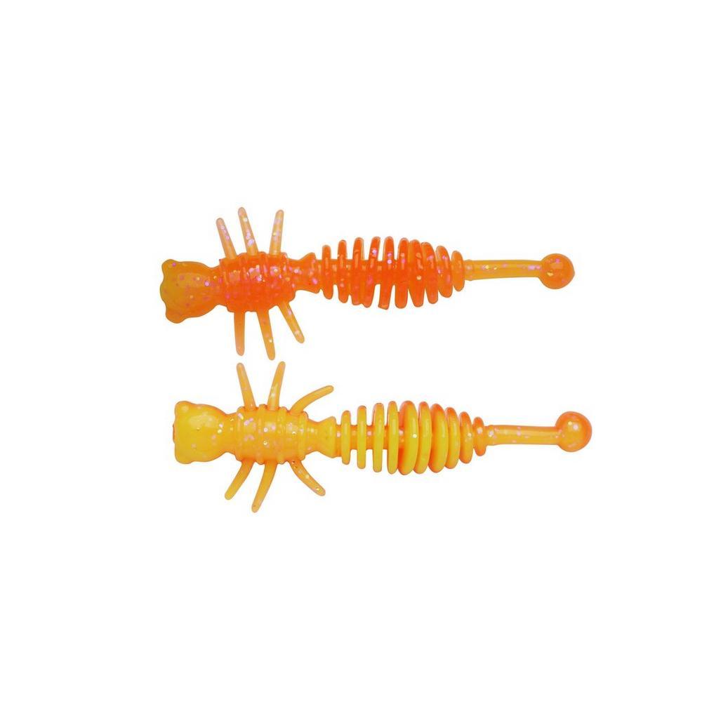 Berkley Powerbait Power Larvae 55mm 10szt. Fluo Orange/Sunshine Yellow