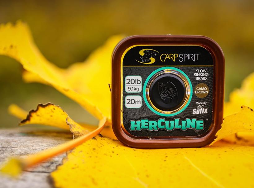 Carp Spirit Herculine 25lb 20m Camo Brown plecionka przyponowa