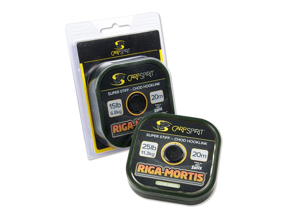 Carp Spirit Riga Mortis Green 25lb 20m plecionka przyponowa