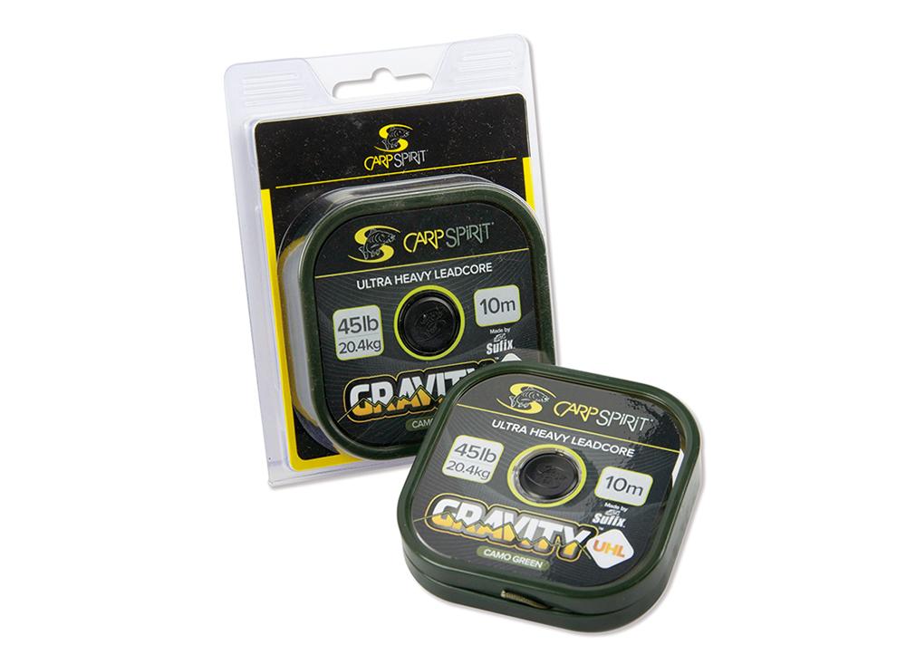 Carp Spirit Gravity UHL Camogrown 45lb 10m leader