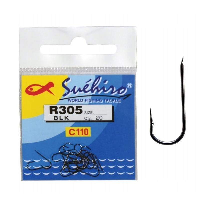 Milo R305 Suehiro BLK r.18 20szt. haczyki