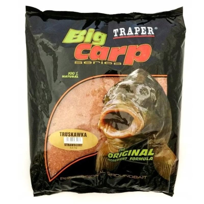 Traper Big Carp 2.5kg Truskawka zanęta