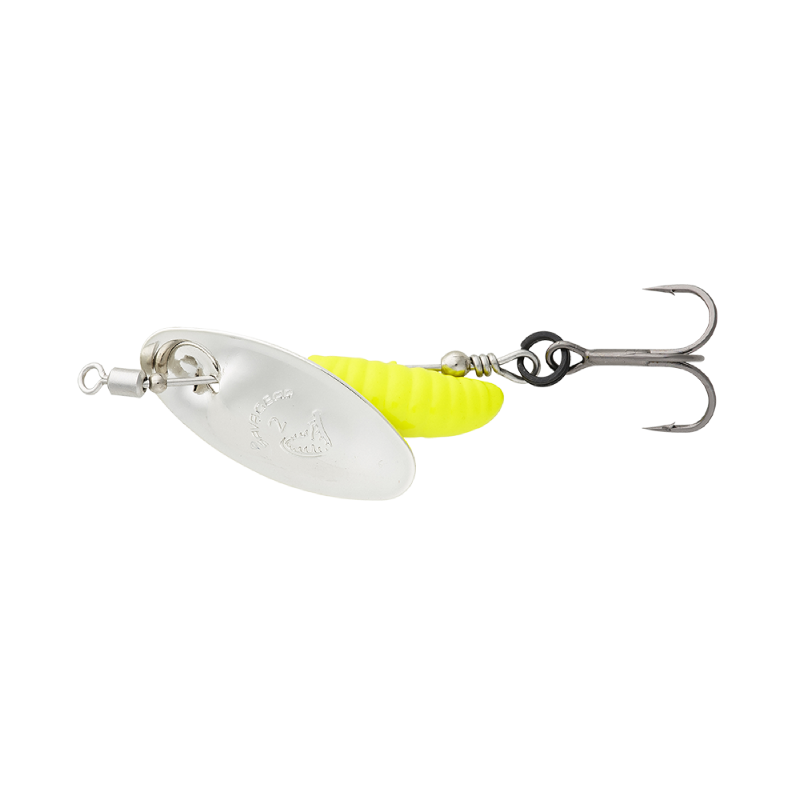 Savage Gear Grub Spinner 2 5.8g Silver Yellow obrotówka