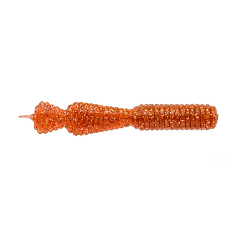 Great Fish GF2 Leech Motor Oil Red Shrimp Scent 60mm 1.8g 10szt.