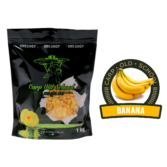 Carp Old School Gotowa Kukurydza Banan 1kg