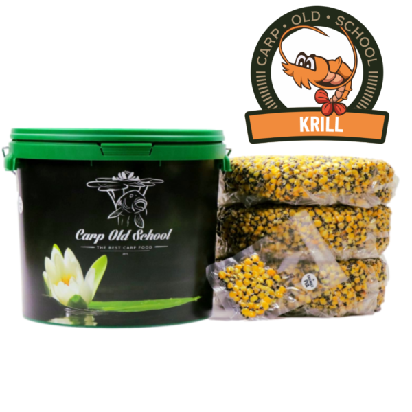 Carp Old School Mix Ziaren Krill 14kg wiadro