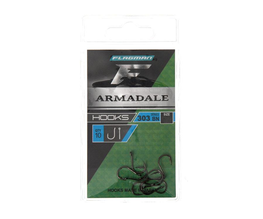 Flagman Hook Armadale 303 Black Nikiel r.8 10szt. haczyki