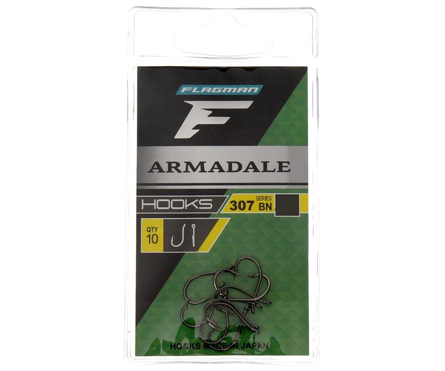 Flagman Hook Armadale 307 Black Nikiel r.8 10szt