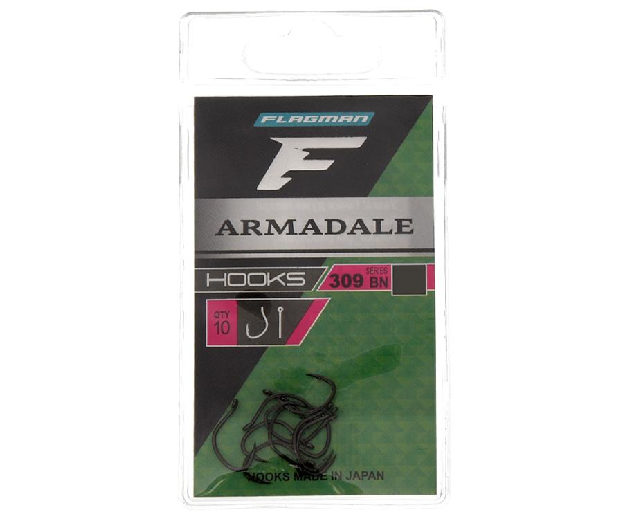 Flagman Hook Armadale 309 Black Nikiel r.10 10szt. haczyki