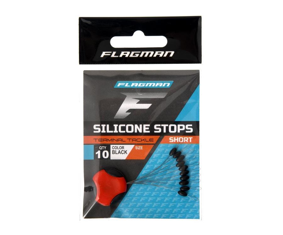 Flagman Silicon Shorts Stops S 10szt