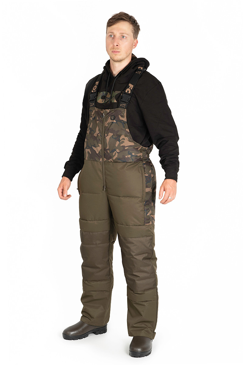 Fox Spodnie RS Salopettes Camo/Khaki XXL