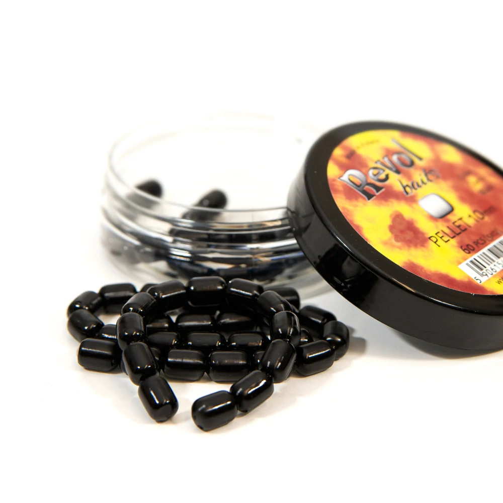 Revol Baits Pellet 10mm 60szt. Czarny Ser Czosnek