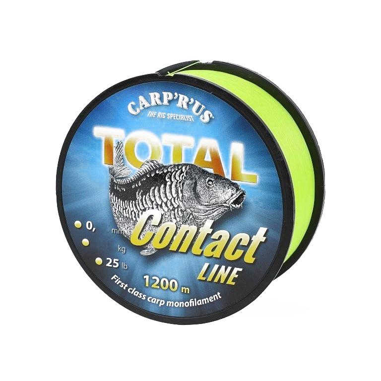 Carp’r’us Total Contact Line Yellow 1200m 0.30mm żyłka