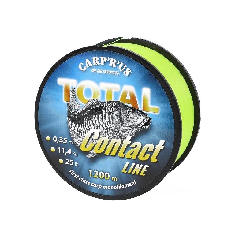 Carp’r’us Total Contact Line Yellow 1200m 0.35mm żyłka
