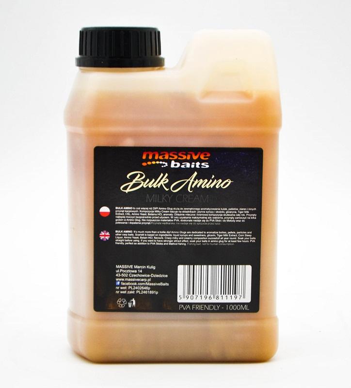 Massive Baits Amino Bulk Milky Cream 1l