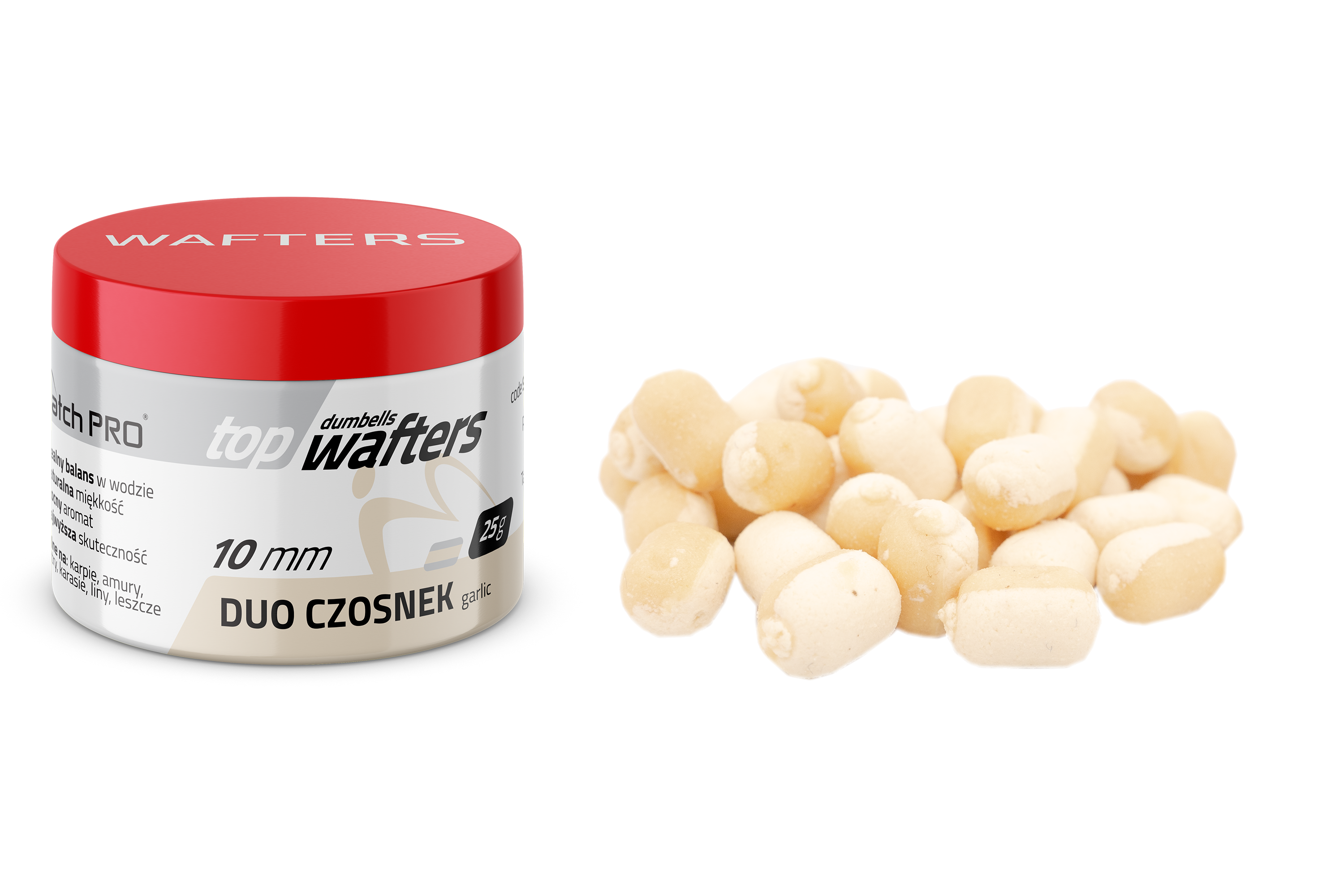 MatchPro Top Dumbells Wafters Duo Garlic 10mm 25g