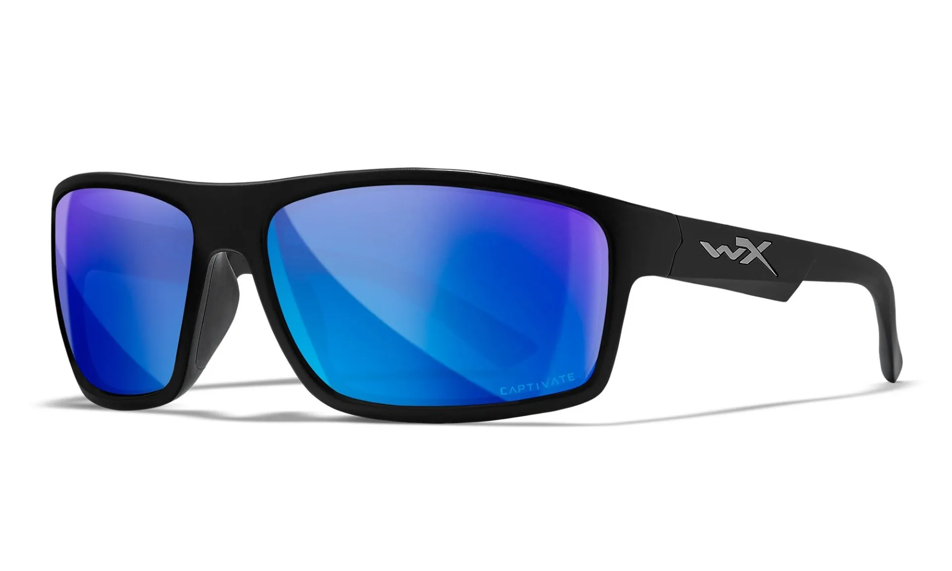Wiley X PEAK Captivate Blue Mirror Matte Black Frame okulary
