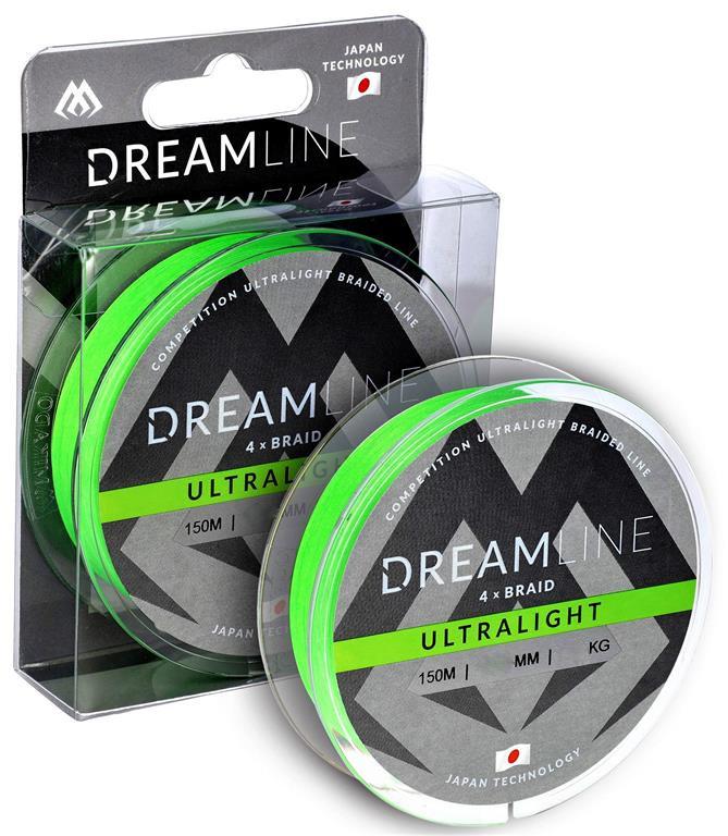 Mikado DreamLine Ultralight 0.058mm 150m Fluo Green plecionka