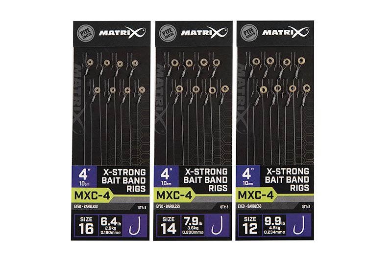 Matrix MXC-4 X-Strong Barbless gumka r.12 0.23mm 10cm przypony
