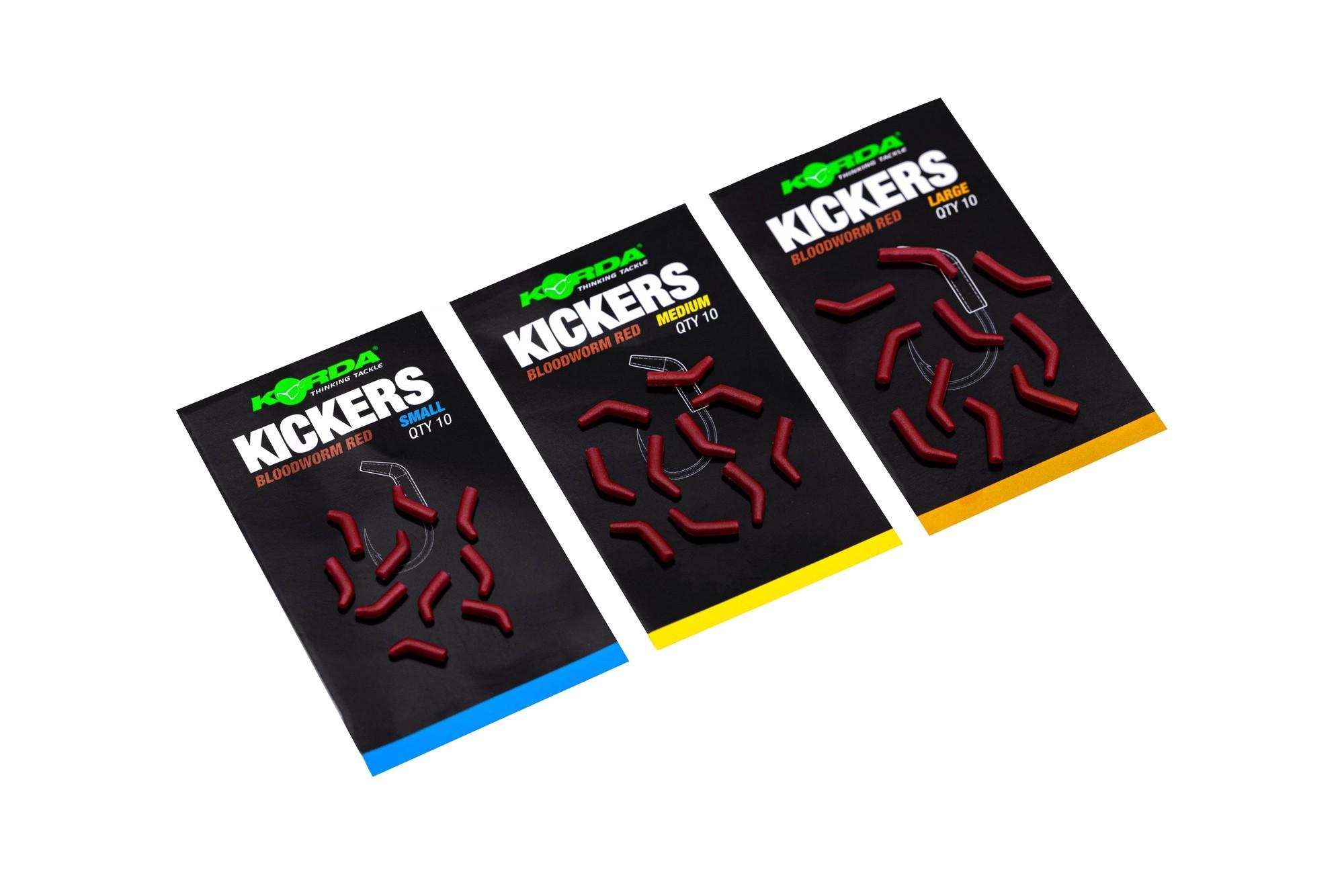 Korda Kickers Bloodworm Red X-Large